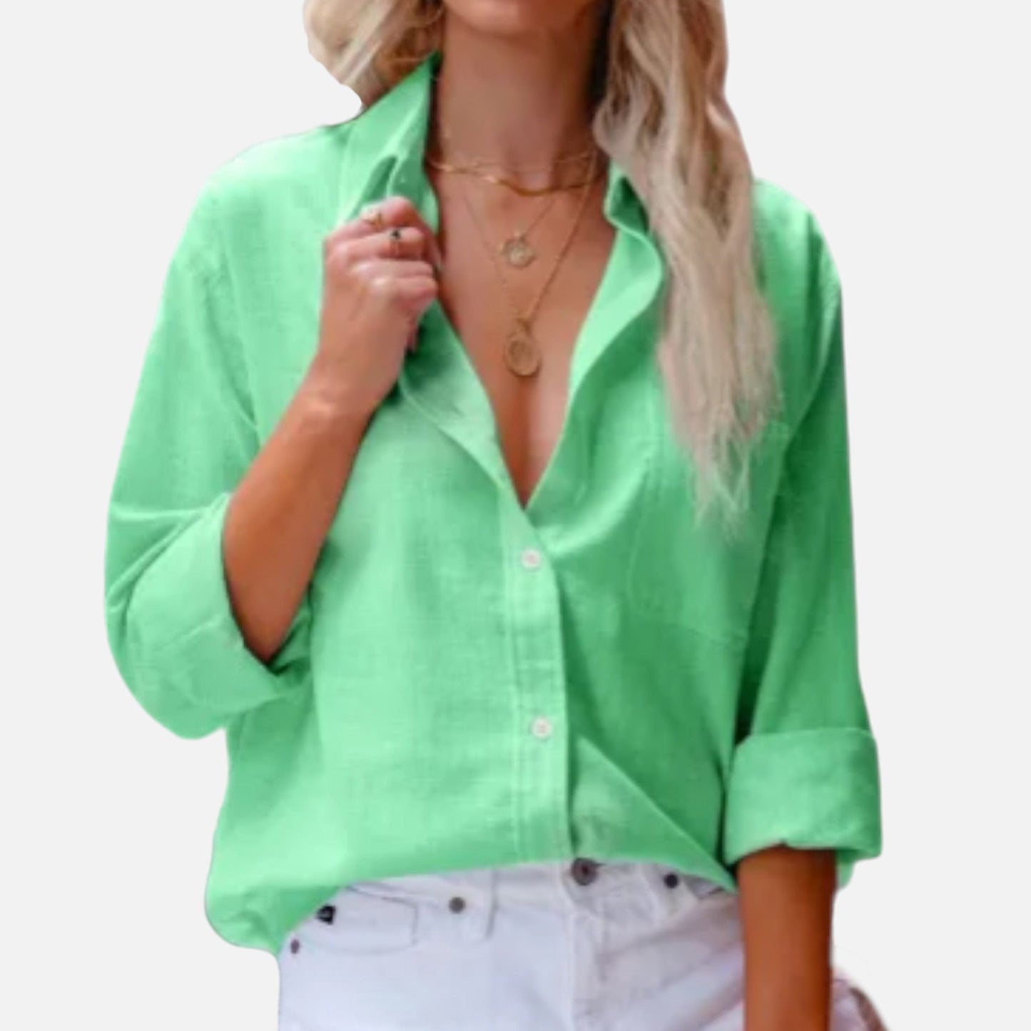 Women’s Linen Cotton Blouse