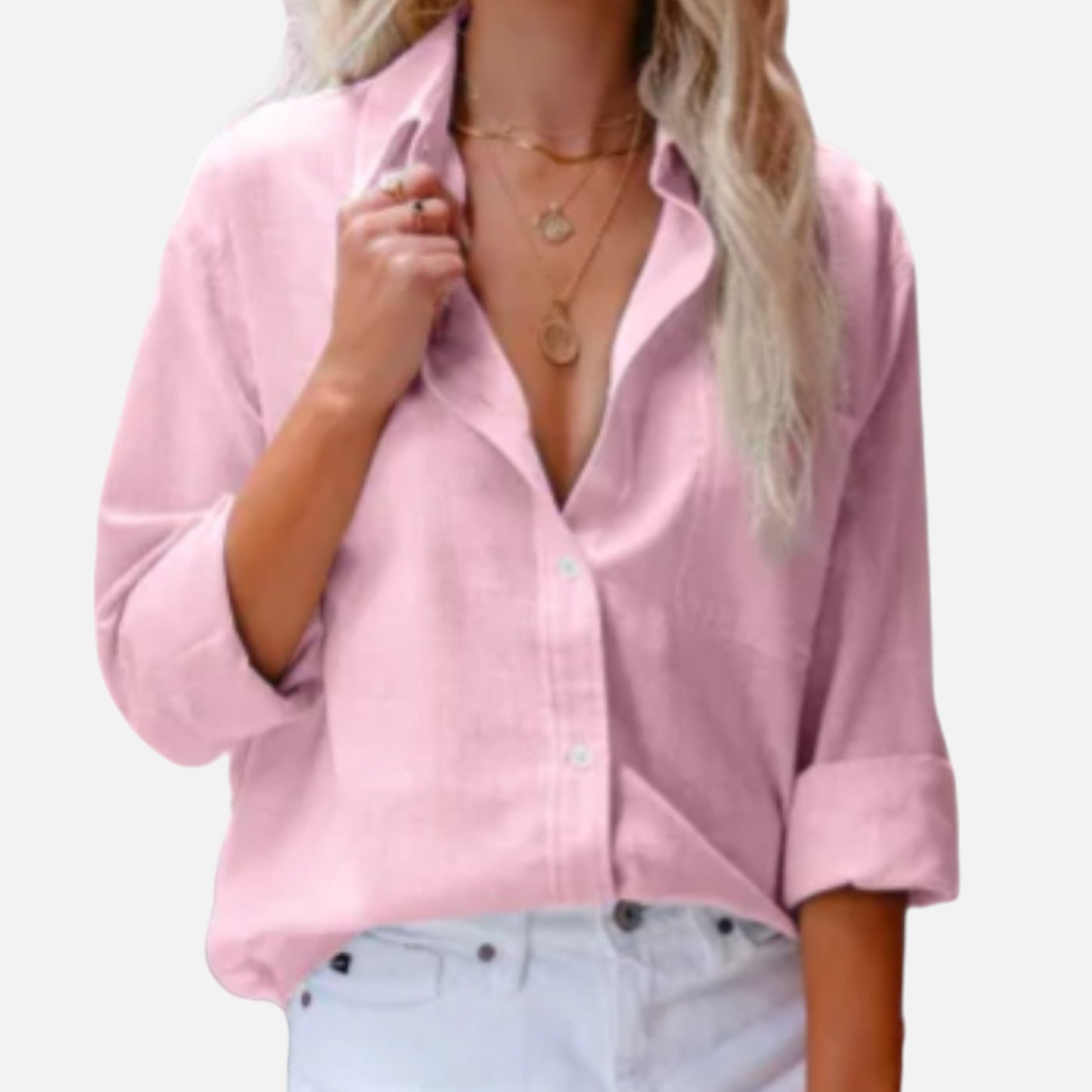 Women’s Linen Cotton Blouse