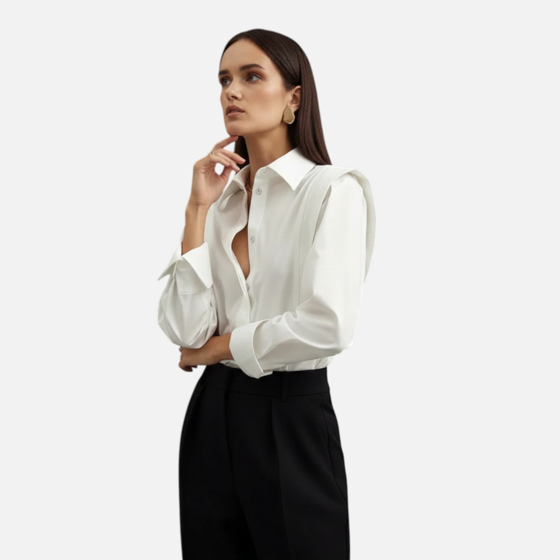 Women’s Organic Cotton Formal Blouse