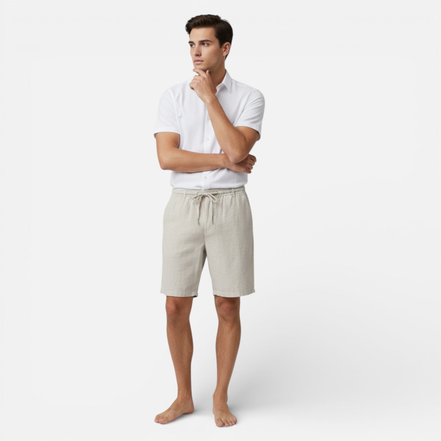 Men’s Linen Summer Shorts