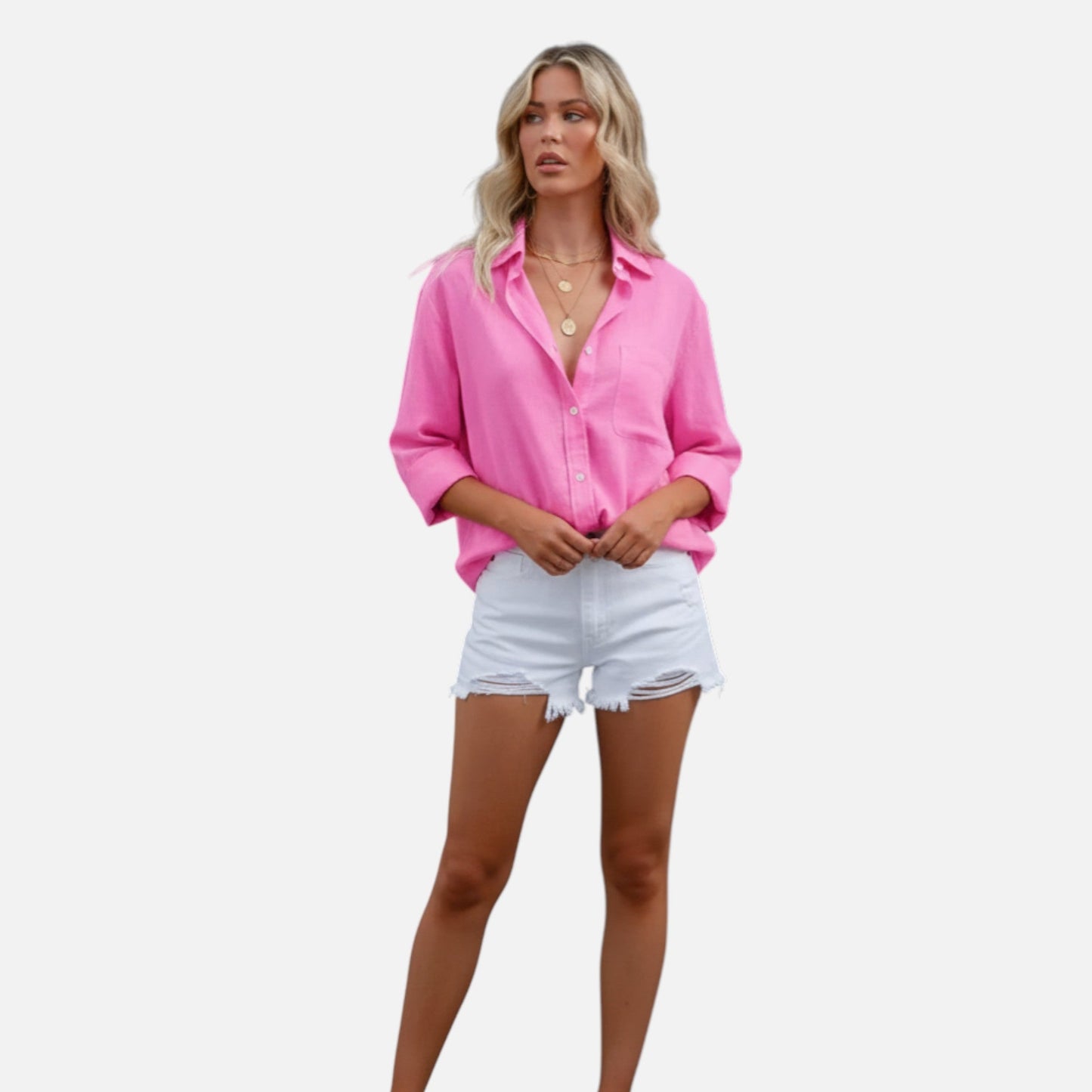 Women’s Linen Cotton Blouse
