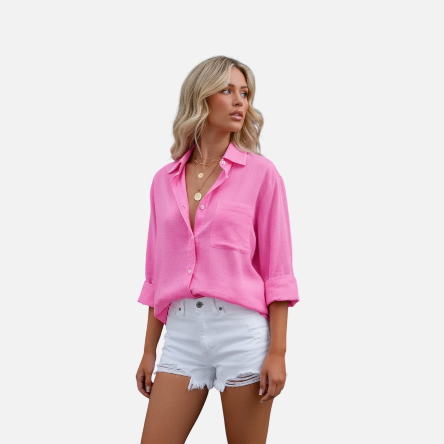 Women’s Linen Cotton Blouse