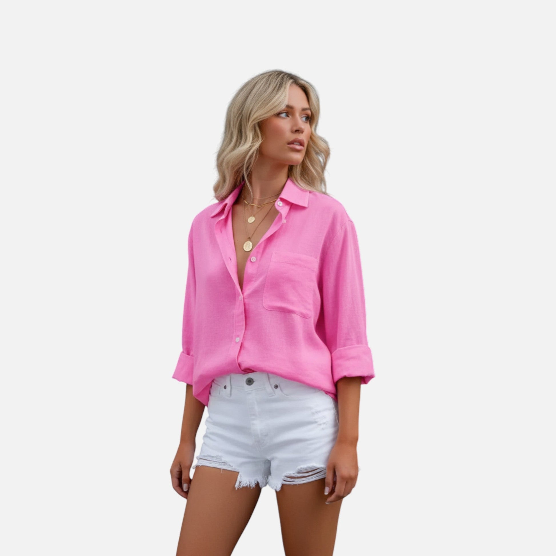 Women’s Linen Cotton Blouse