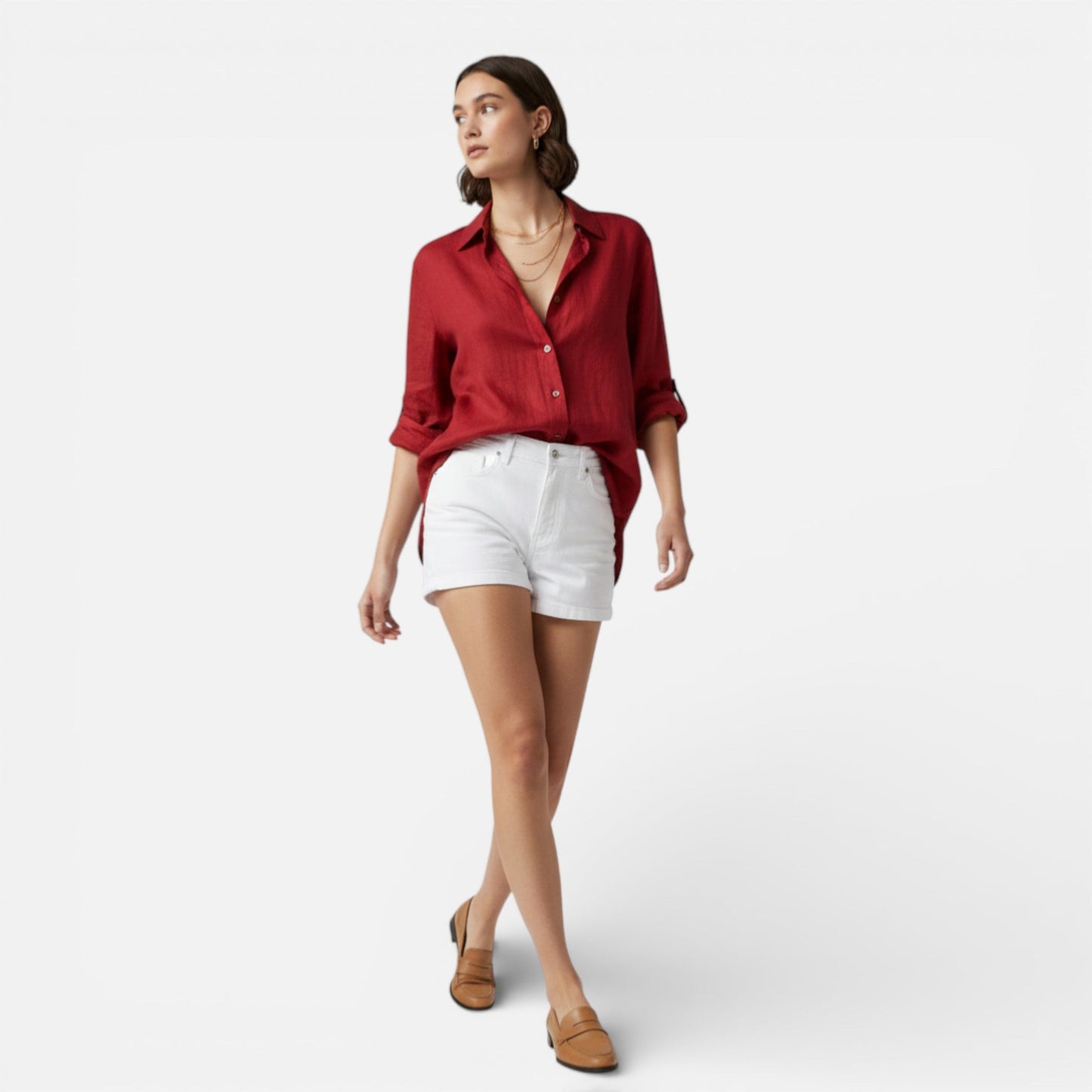 Women’s Linen Cotton Blouse