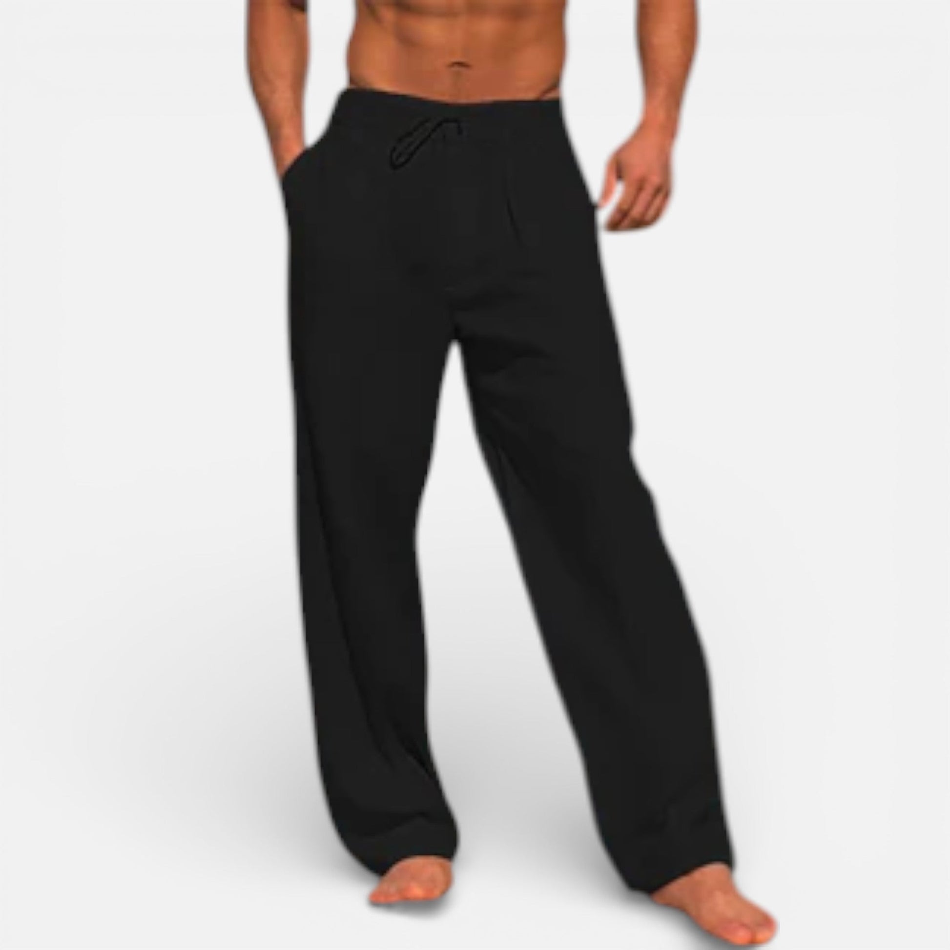 Men’s Spring Drawstring Trousers