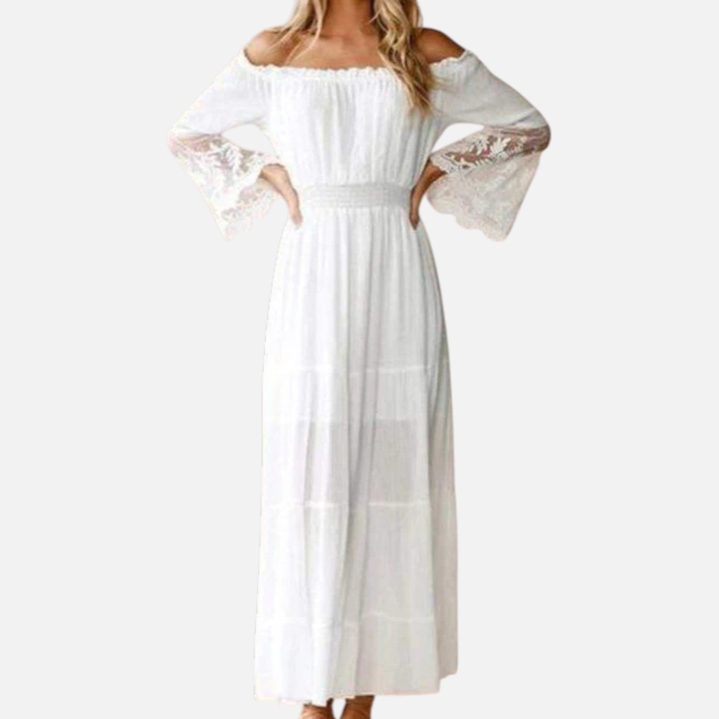 Women’s Boho Lace Maxi Dress