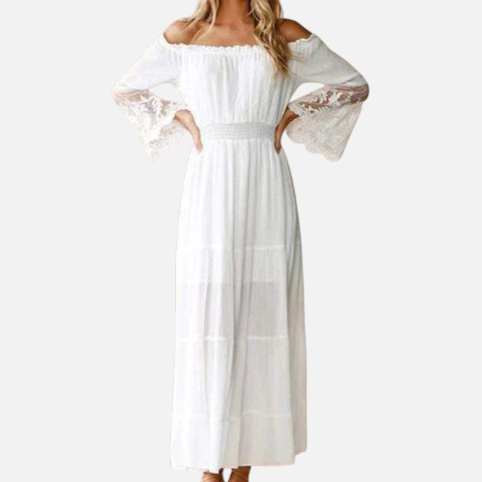 Women’s Boho Lace Maxi Dress