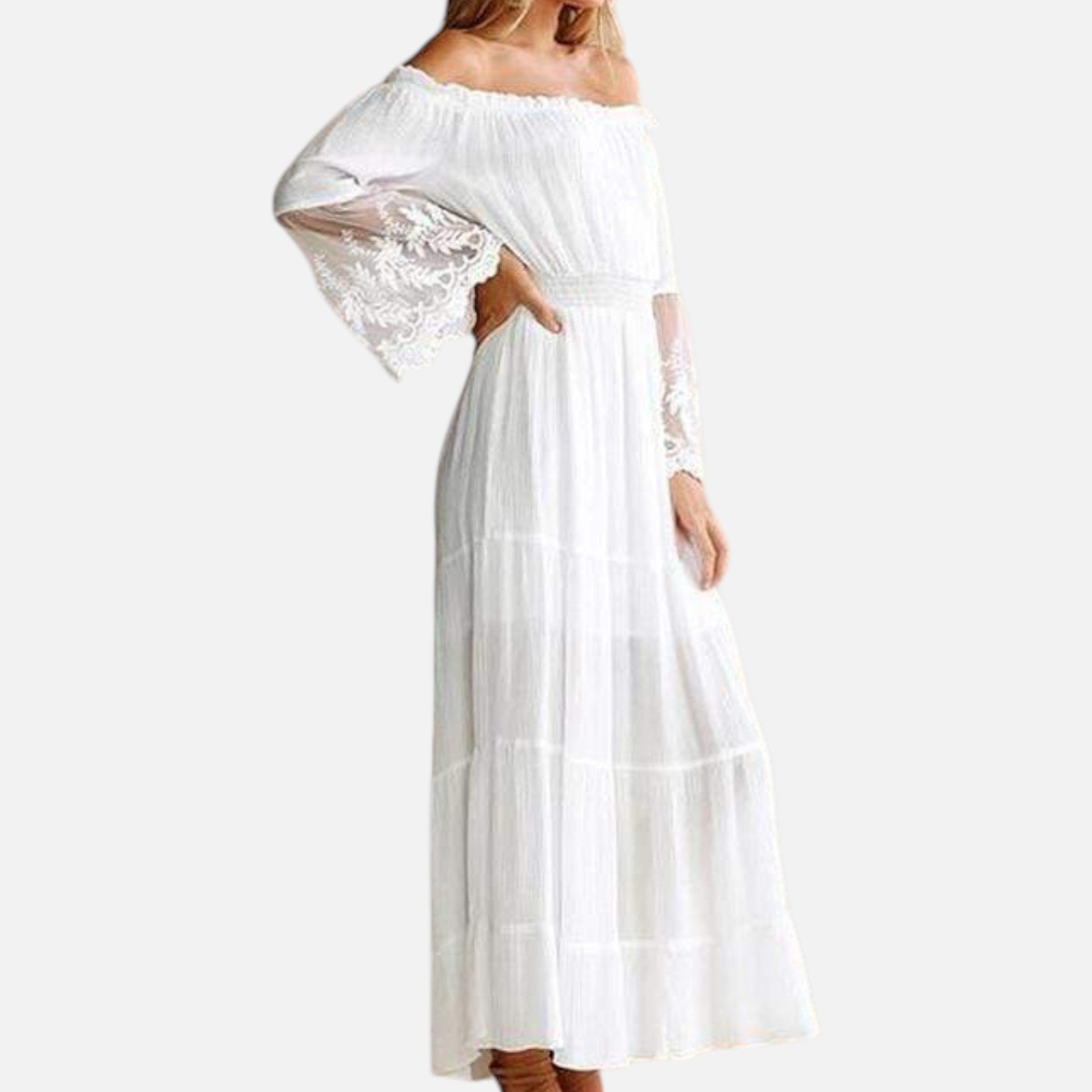 Women’s Boho Lace Maxi Dress