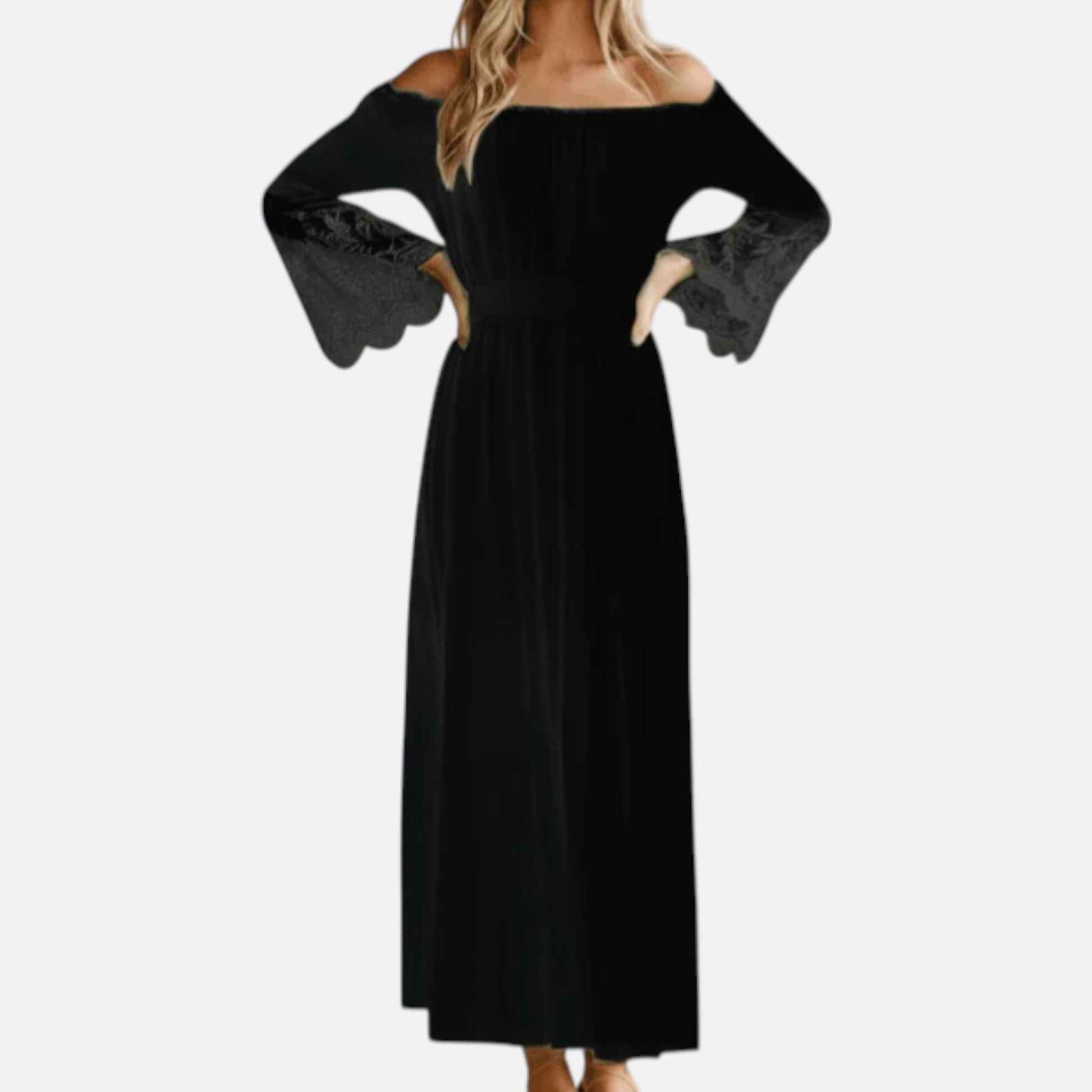 Women’s Boho Lace Maxi Dress