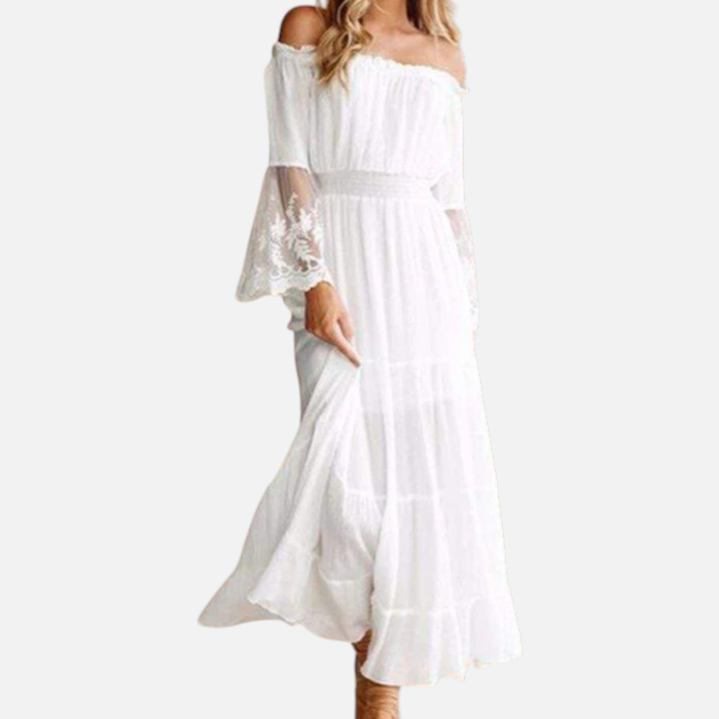 Women’s Boho Lace Maxi Dress