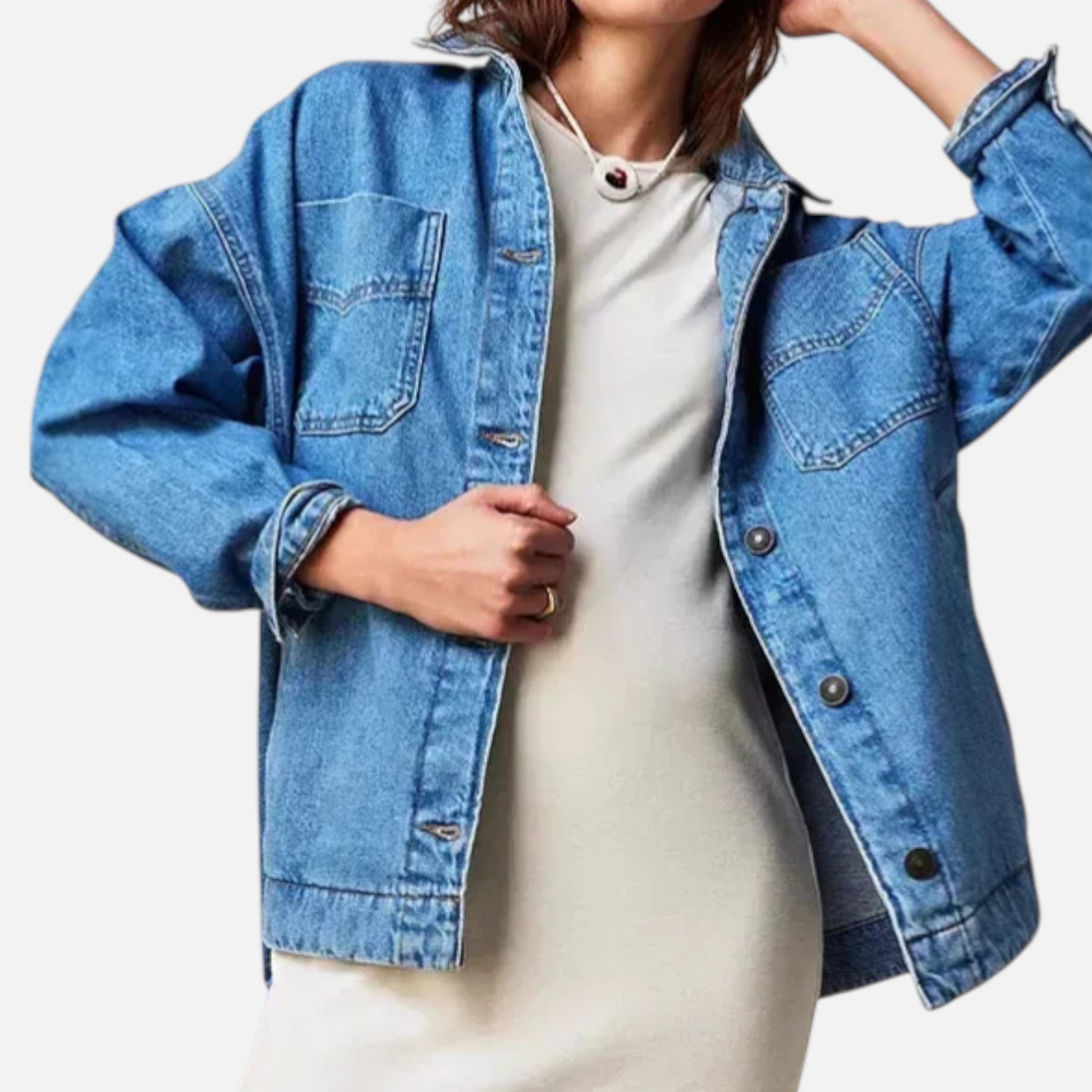 Women’s Washed Denim Jacket