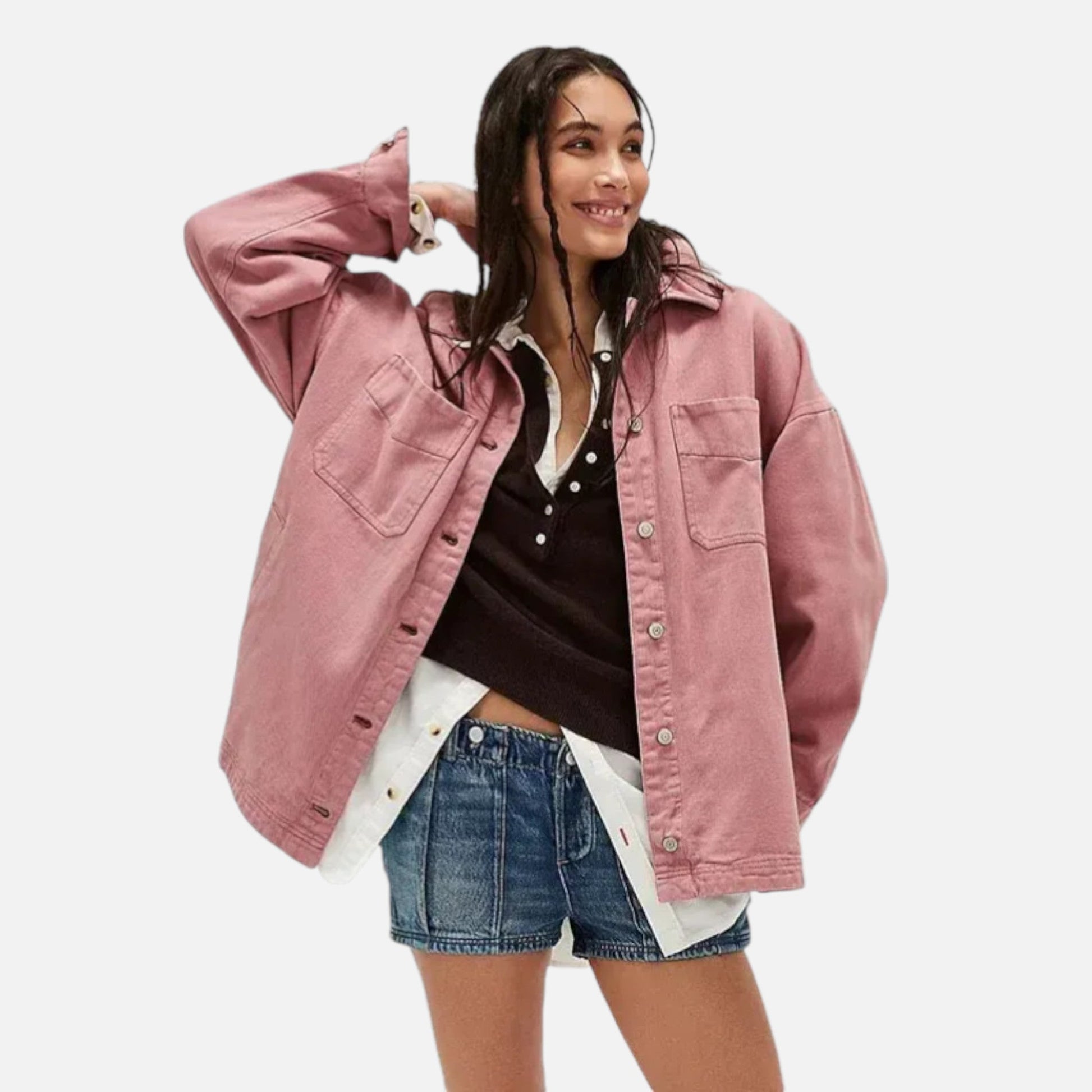 Women’s Washed Denim Jacket