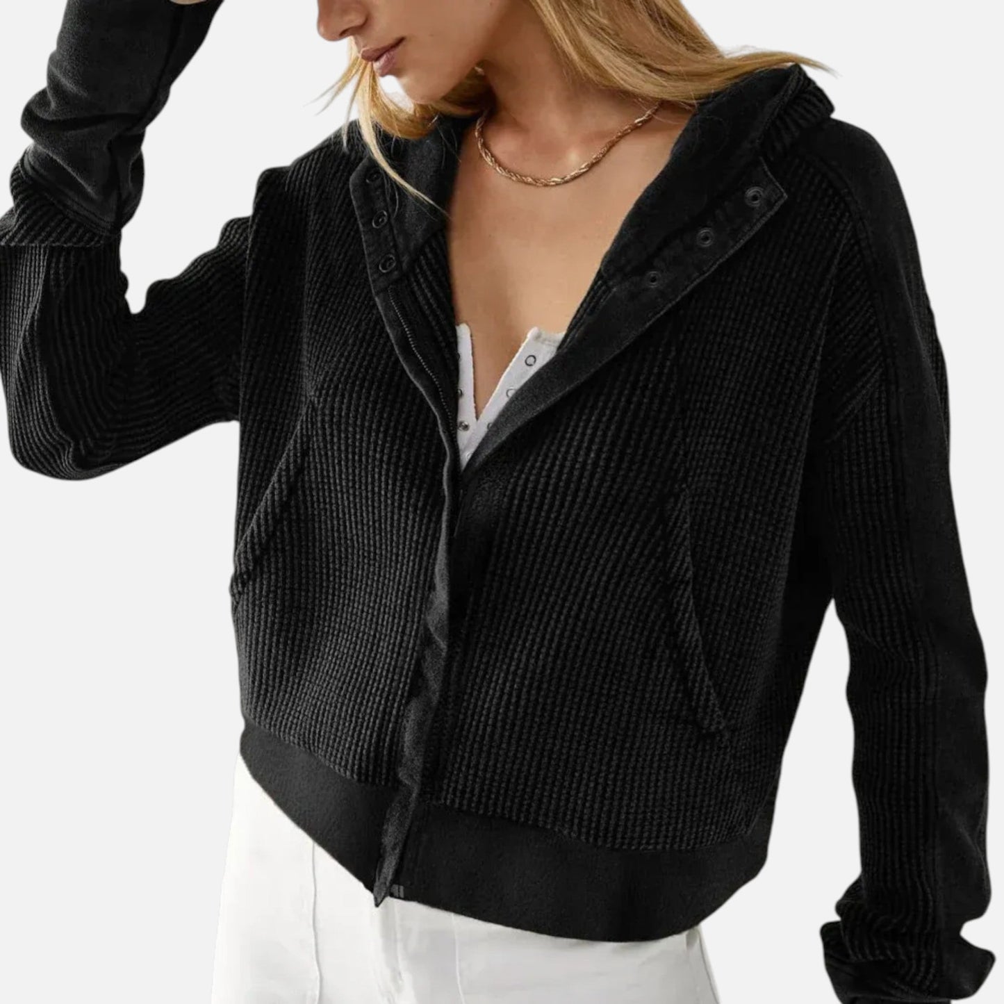 Women’s Heritage Waffle Hoodie