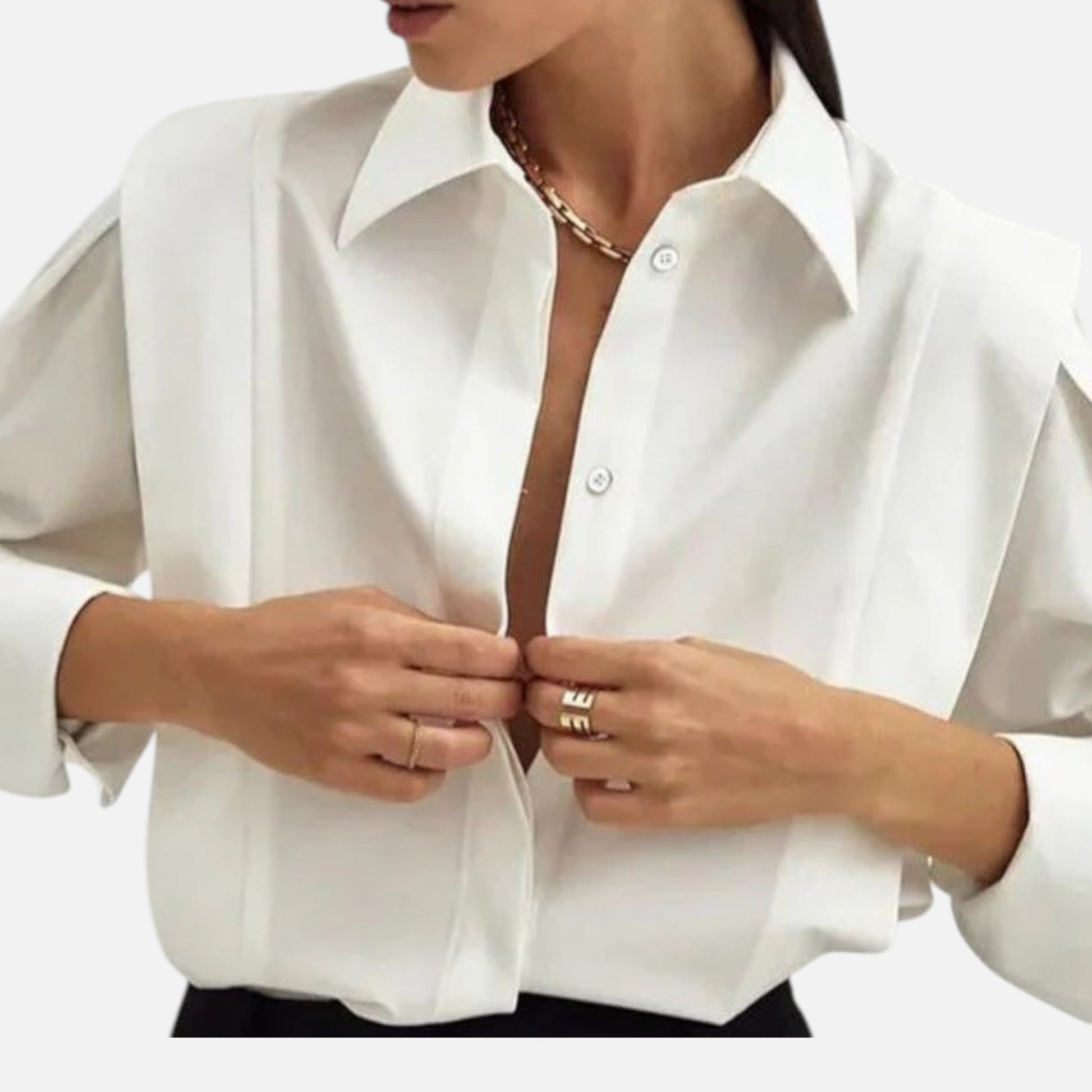 Women’s Organic Cotton Formal Blouse