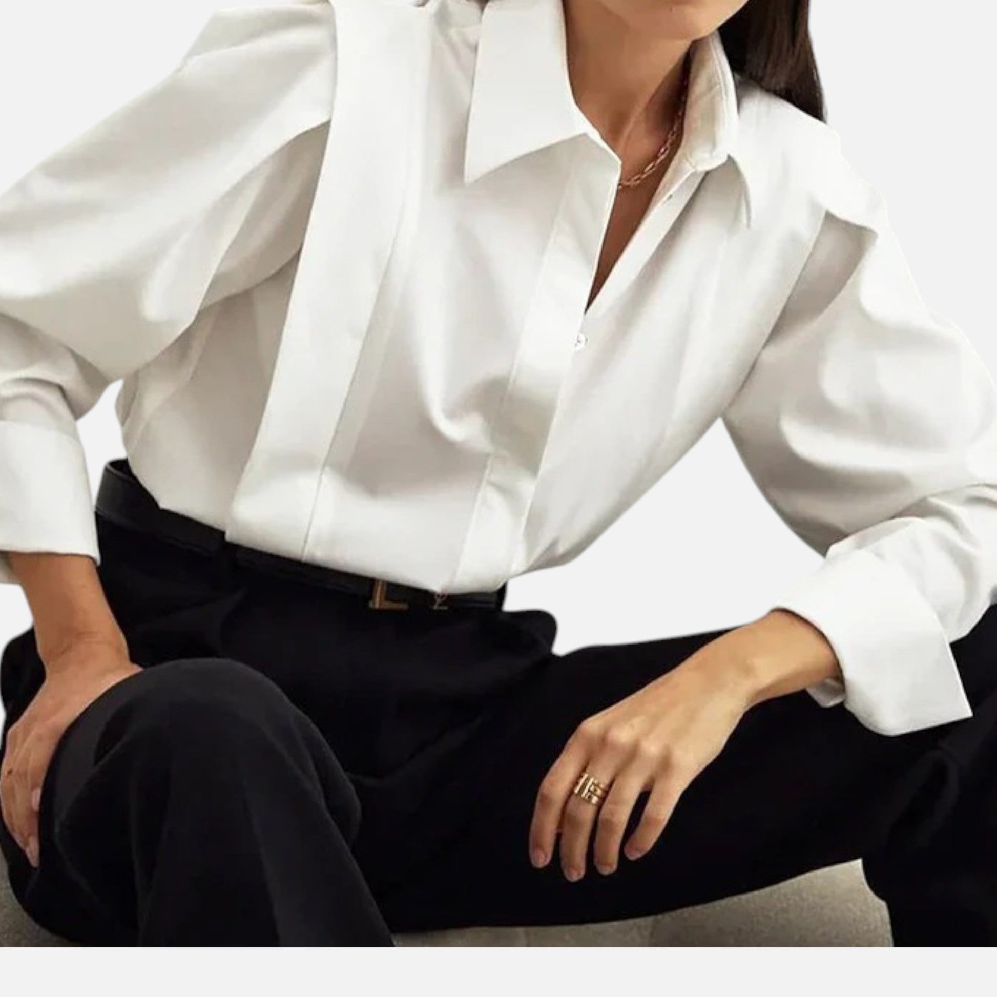 Women’s Organic Cotton Formal Blouse