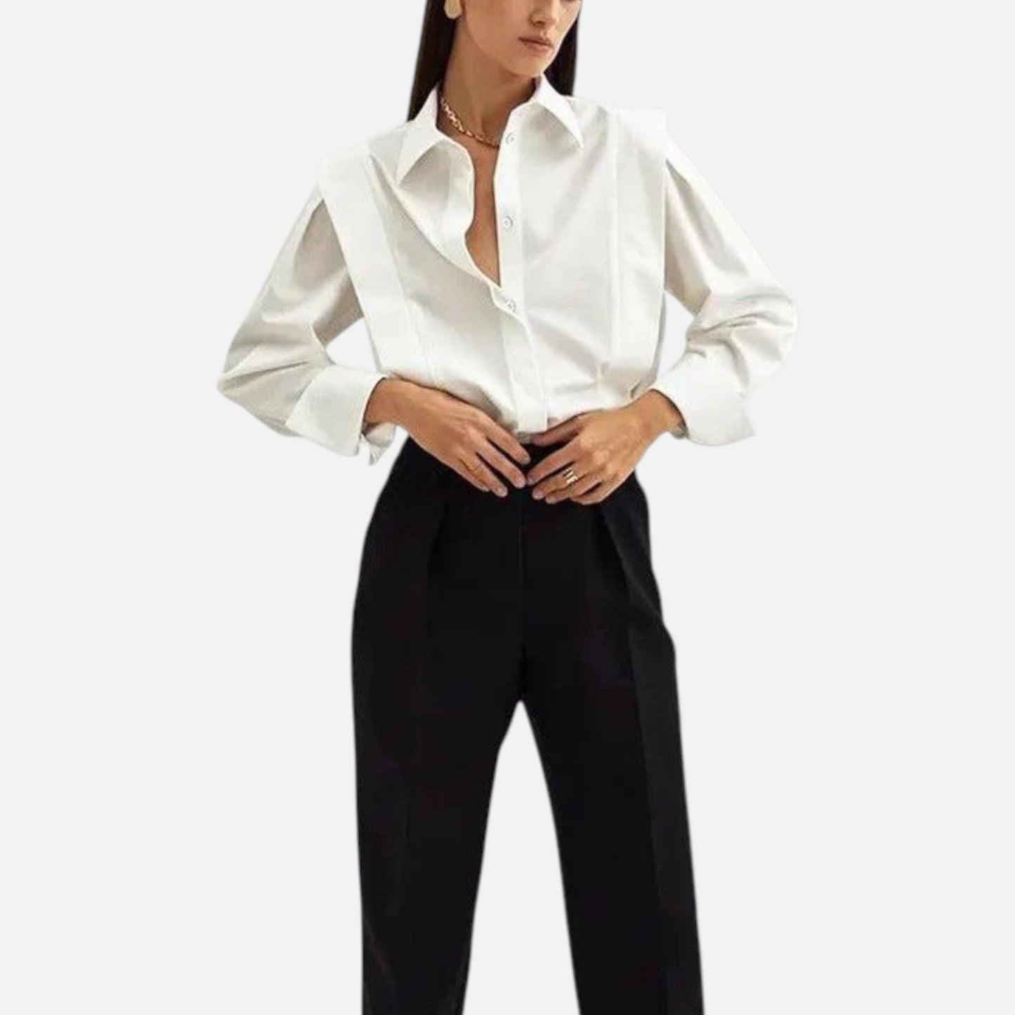 Women’s Organic Cotton Formal Blouse