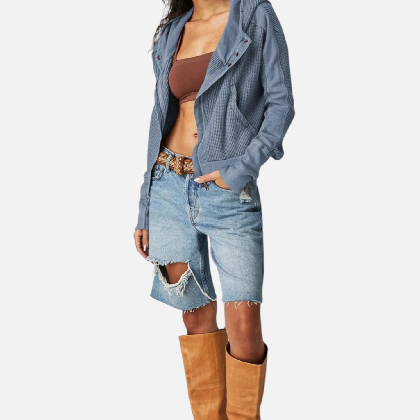 Women’s Heritage Waffle Hoodie